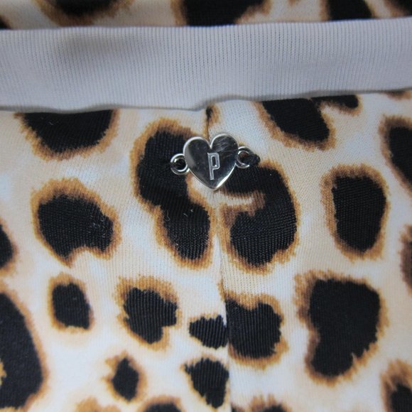 PINK Victoria's Secret Leopard Print Bikini TOP - Picture 8 of 9